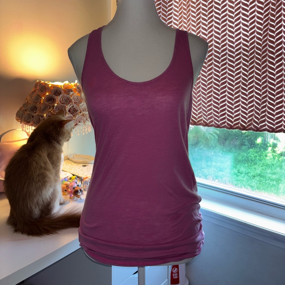 PINK Victoria's Secret Pink Fitted Sleeveless Tank Top